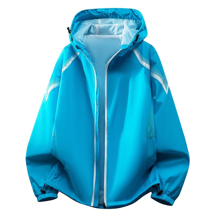 Herren Leichte Funktionsjacke mit Kapuze Drune