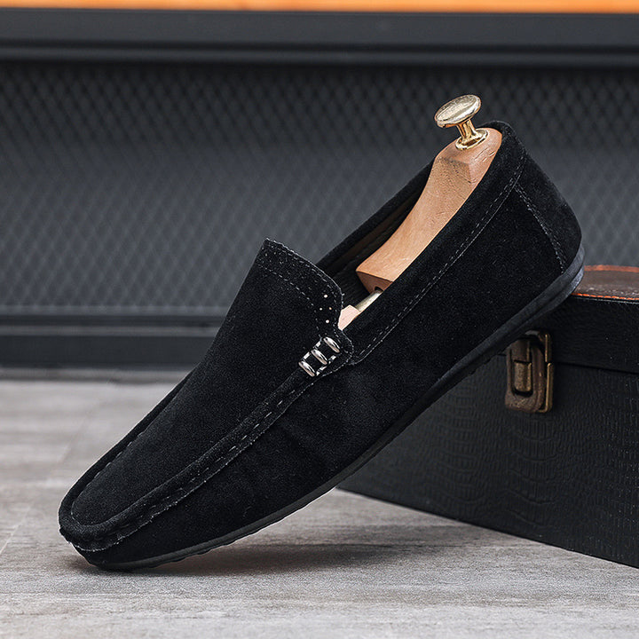 Herren Elegante Wildleder Slipper