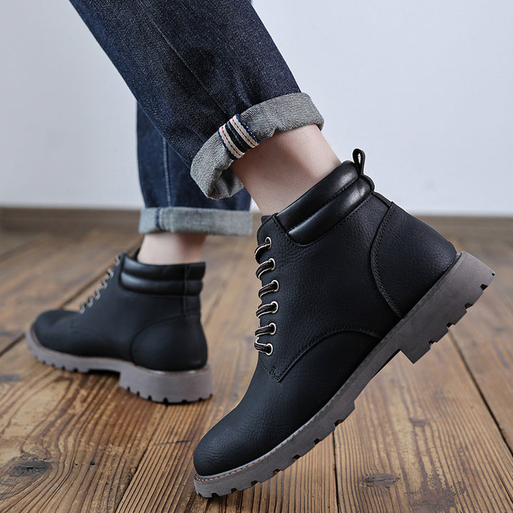 Herren Casual Schnürstiefel Drune
