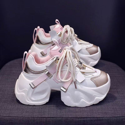Damen Sportliche Sneaker mit innovativem Dämpfungssystem und futuristischem Design Drune