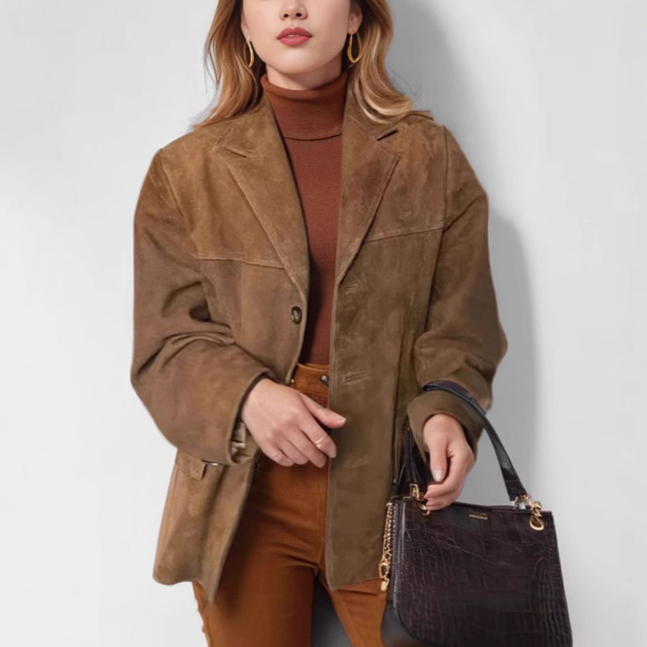 Damen Urbaner Blazer im lässigen Schnitt Drune