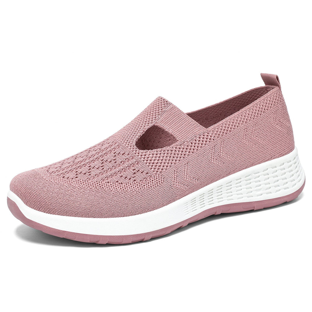 Damen Komfortable Slip-On Sneakers mit innovativer Mesh-Oberfläche Drune