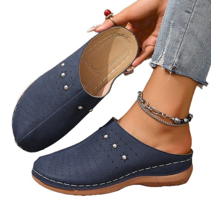 Damen Komfortable und elegante Clogs Drune
