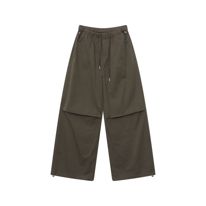 Damen lässige bequeme Chino-Hosen mit elastischem Bund Drune