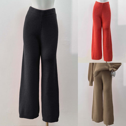 Damen weite Strickhose Drune
