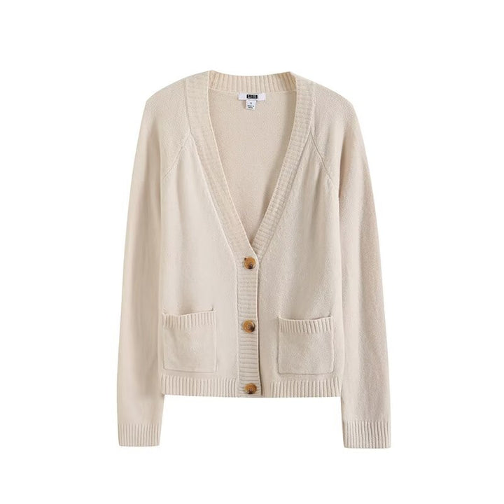 Damen Elegante Strickjacke mit praktischen Taschen Drune