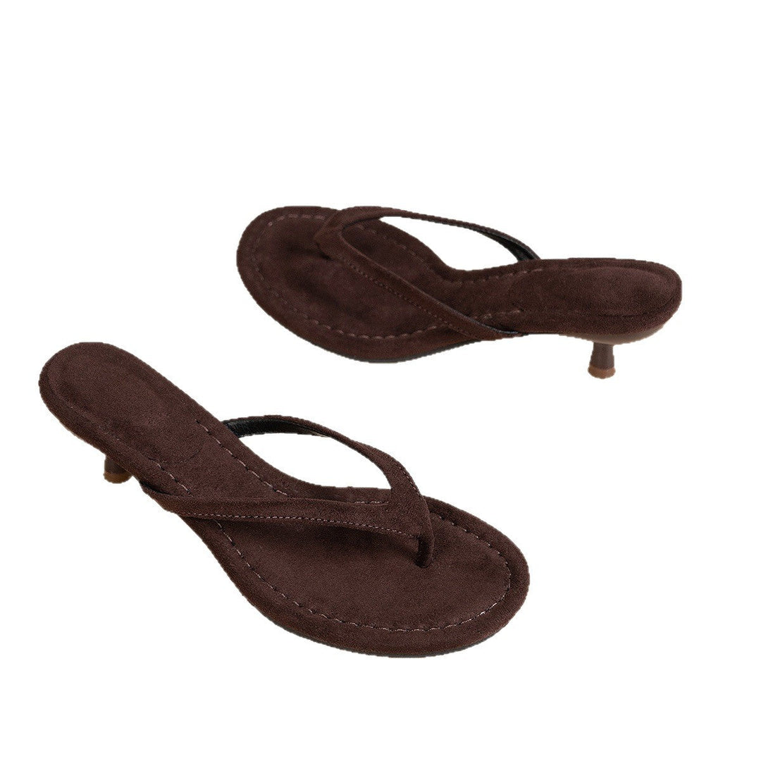 Damen Flip-Flops mit eleganter Absatzhöhe Drune
