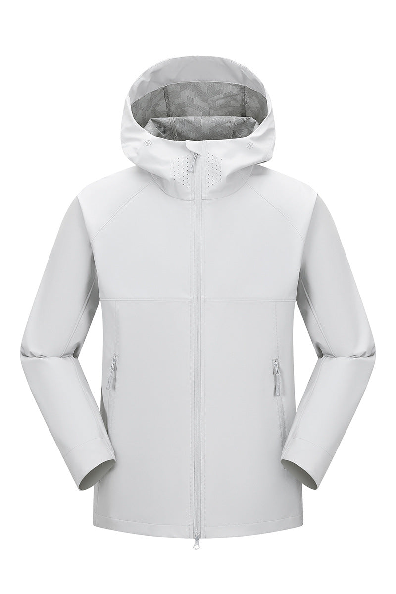 Herren Wetterfeste Softshelljacke mit Atmungsaktivem Futter