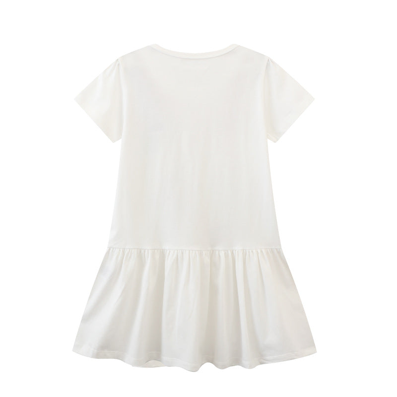Mädchen Tüllkleid mit zauberhaftem Feenmotiv Drune