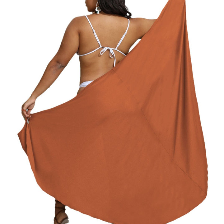 Damen Maxi-Kleid mit angesagtem Wickeldesign Drune