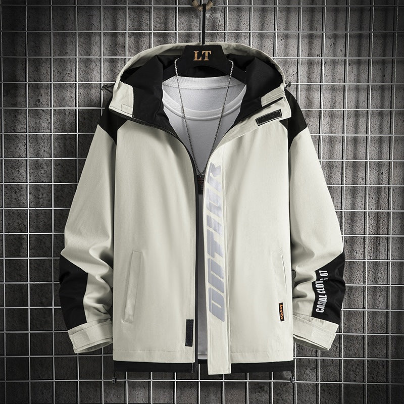 Herren Modische Outdoor-Jacke mit praktischen Taschen Drune