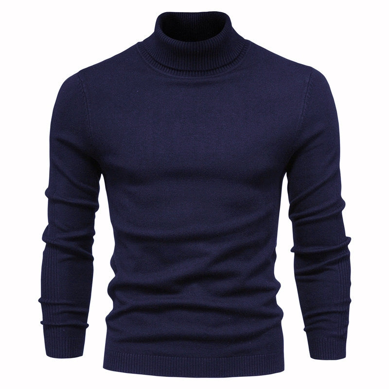 Herren Rollkragenpullover aus hochwertiger Wolle Drune
