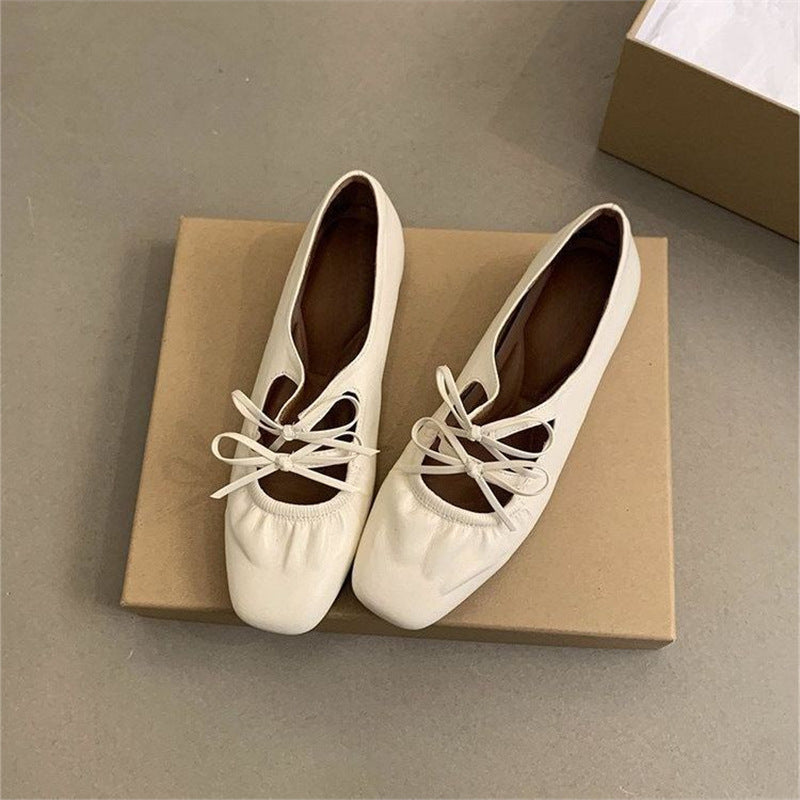 Damen Stylische Riemchen Mules mit dekorativem Schnürdetail Drune