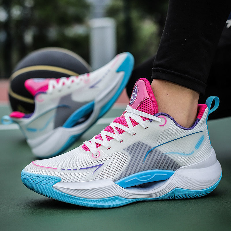 Herren niedriger Basketball-Sneaker mit stabilisierender TPU-Brücke und reaktiver EVA-Zwischensohle Drune