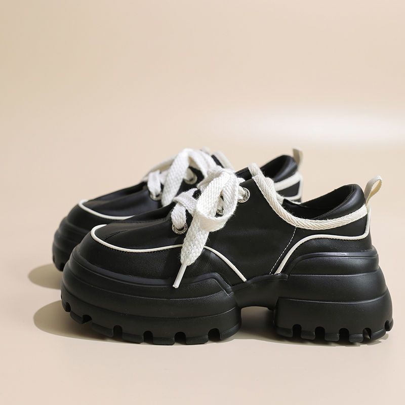 Damen Sportliche Chunky Sneakers mit strapazierfähigem Obermaterial und rutschfester Sohle Drune