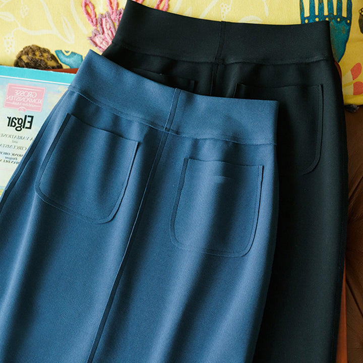 Damen Eleganter, schmal geschnittener Midirock Drune