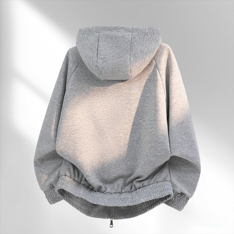 Damen Stylische Kapuzenjacke Drune
