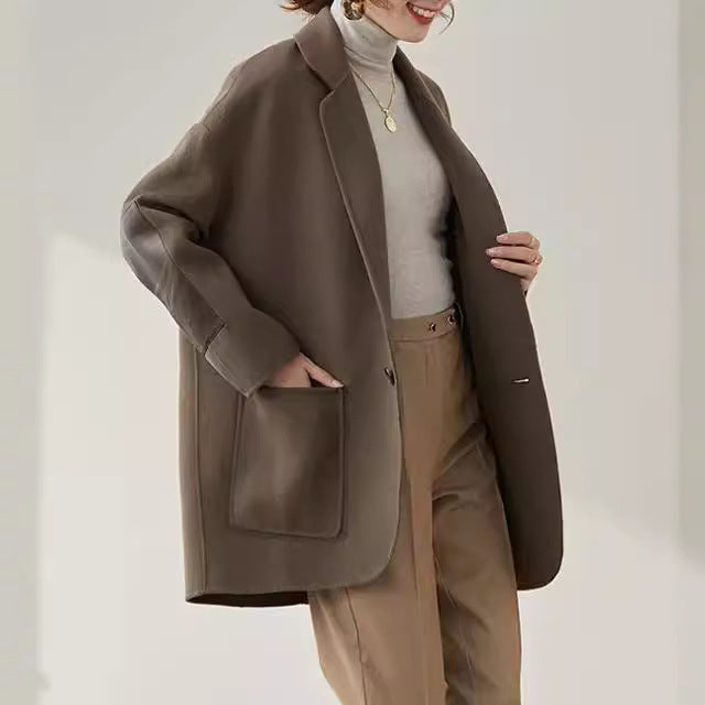 Damen stylischer und bequemer Oversized-Blazer Drune