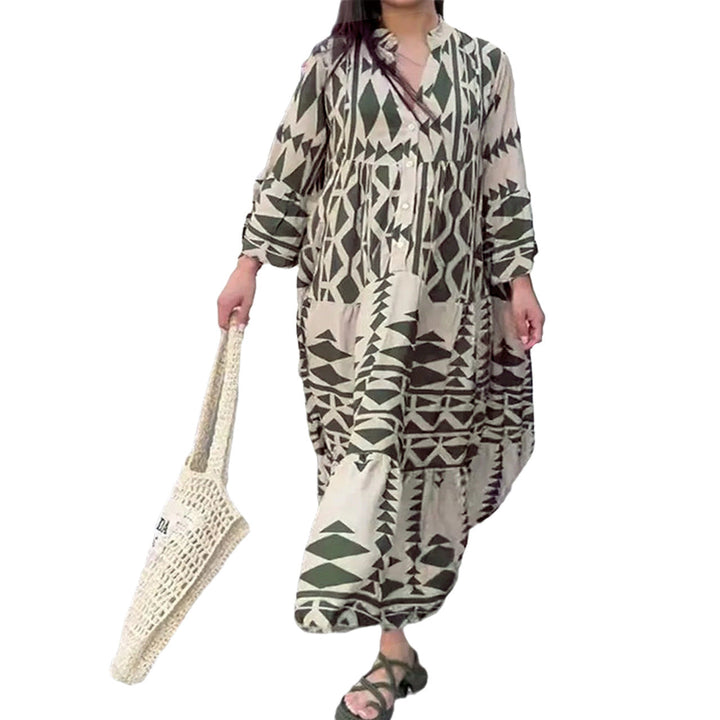 Drune | Bedrucktes Hemdkleid