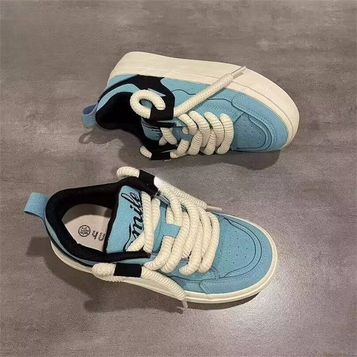Damen Sneakers mit innovativem Schnürdesign und bequemer Dämpfung Drune