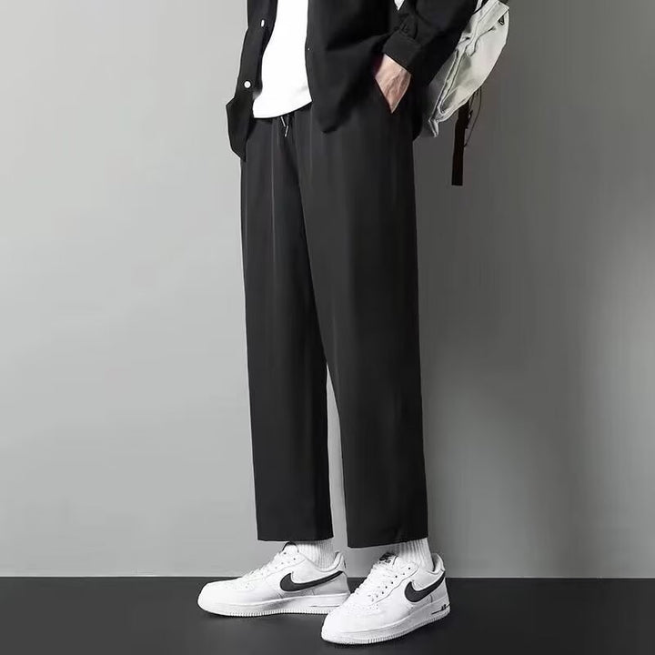 Herren Locker geschnittene Chino-Hose Drune
