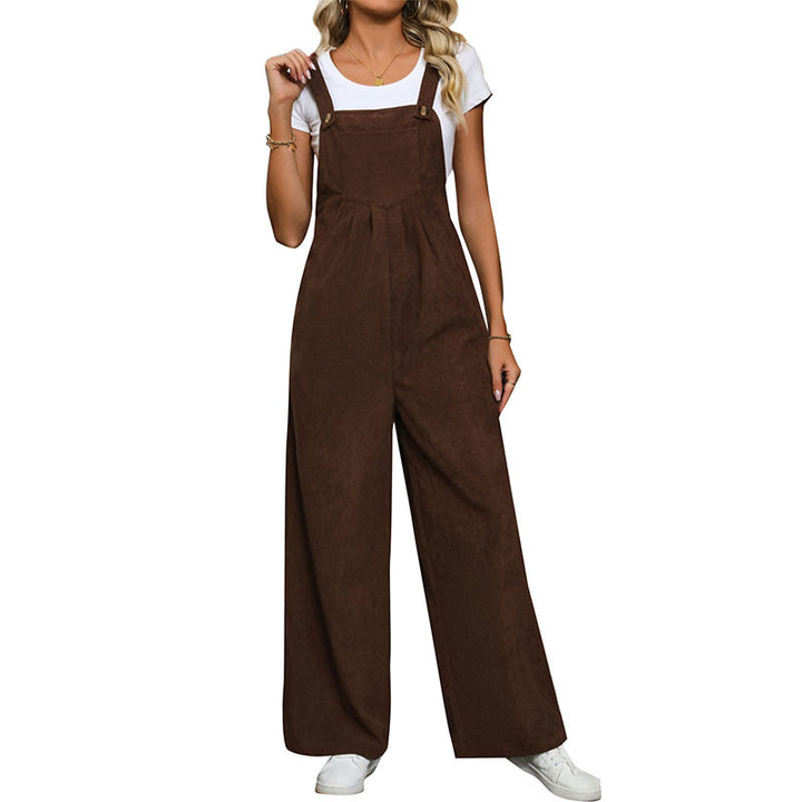 Damen Latzhose mit weit geschnittenem Bein und hohem Tragekomfort Drune