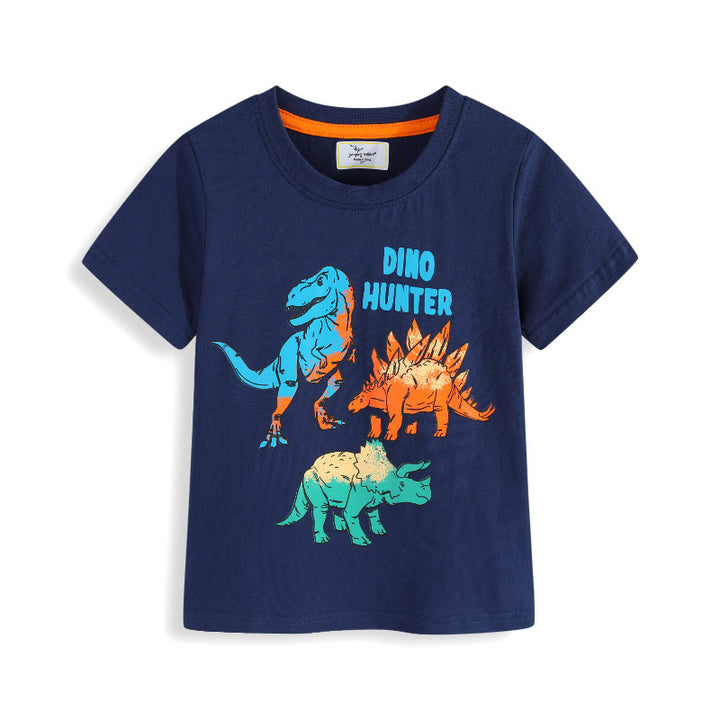 Jungen T-Shirt mit kreativem Dinosaurier-Design Drune