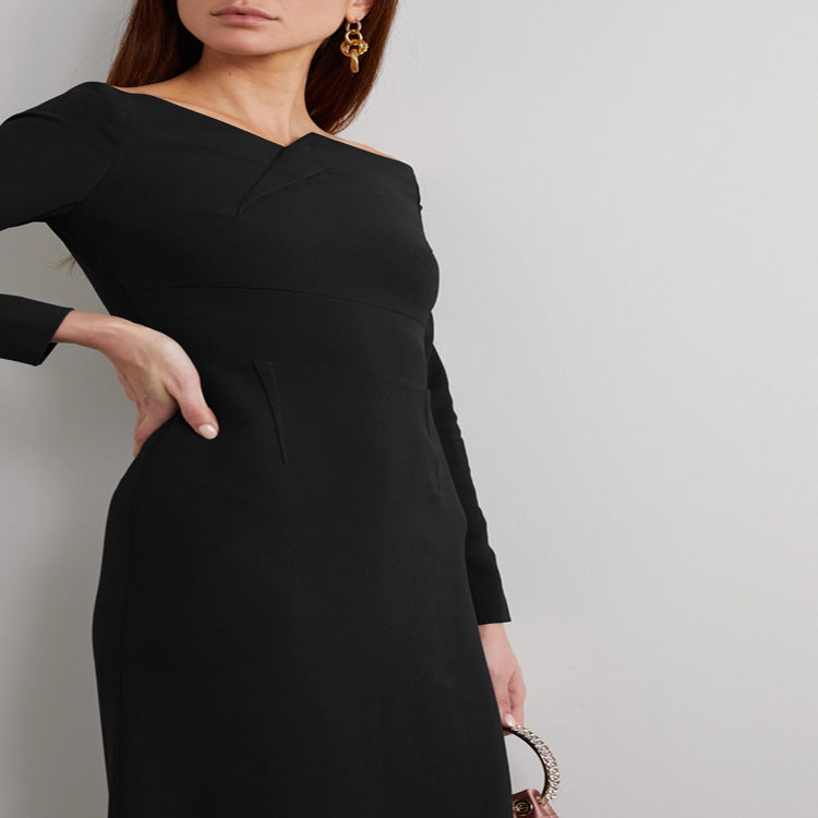 Damen Schulterfreies Midikleid im taillierten Etuikleid‑Schnitt Drune