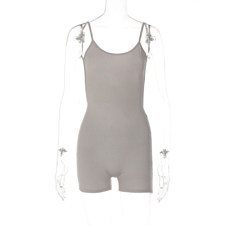Damen Bodysuit mit schmalem Schnitt und feinen Spaghetti-Trägern Drune
