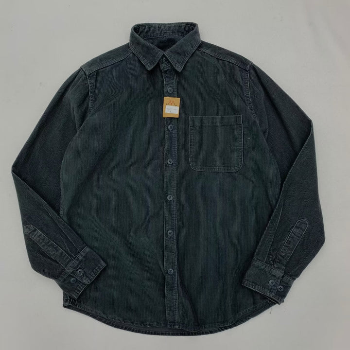 Herren Lässige Kord-Hemdjacke Drune