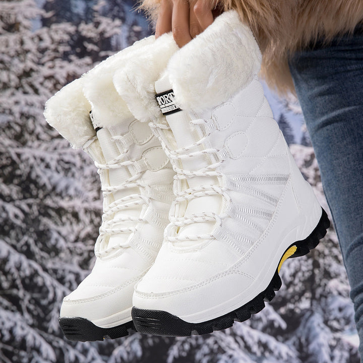 Damen Waterproof Winterstiefel mit isolierender Fütterung und rutschfester Sohle Drune