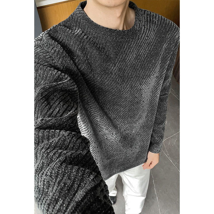 Herren Modischer Oversized Pullover Drune