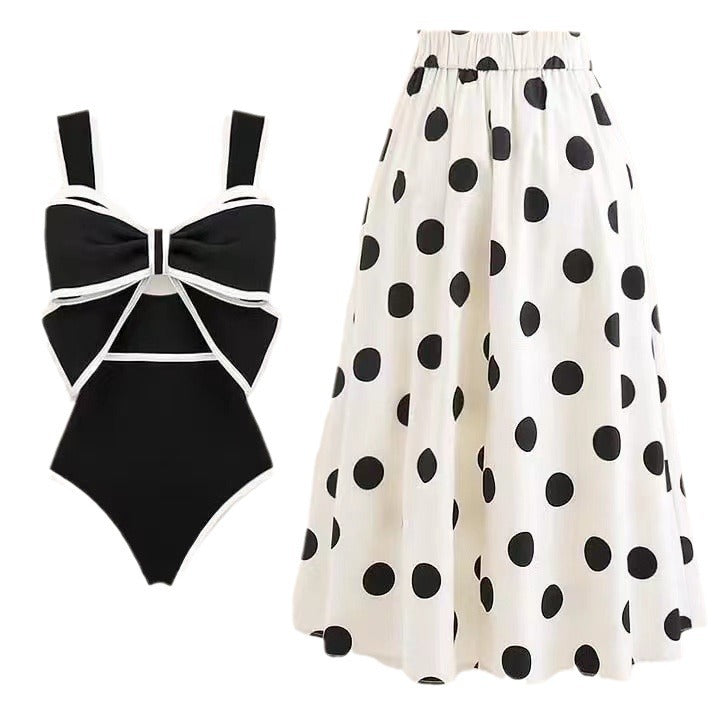 Damen Badeanzug und Rock set Drune