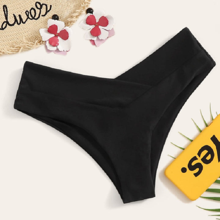 Damen Hochgeschnittenes Bikini-Unterteil Drune