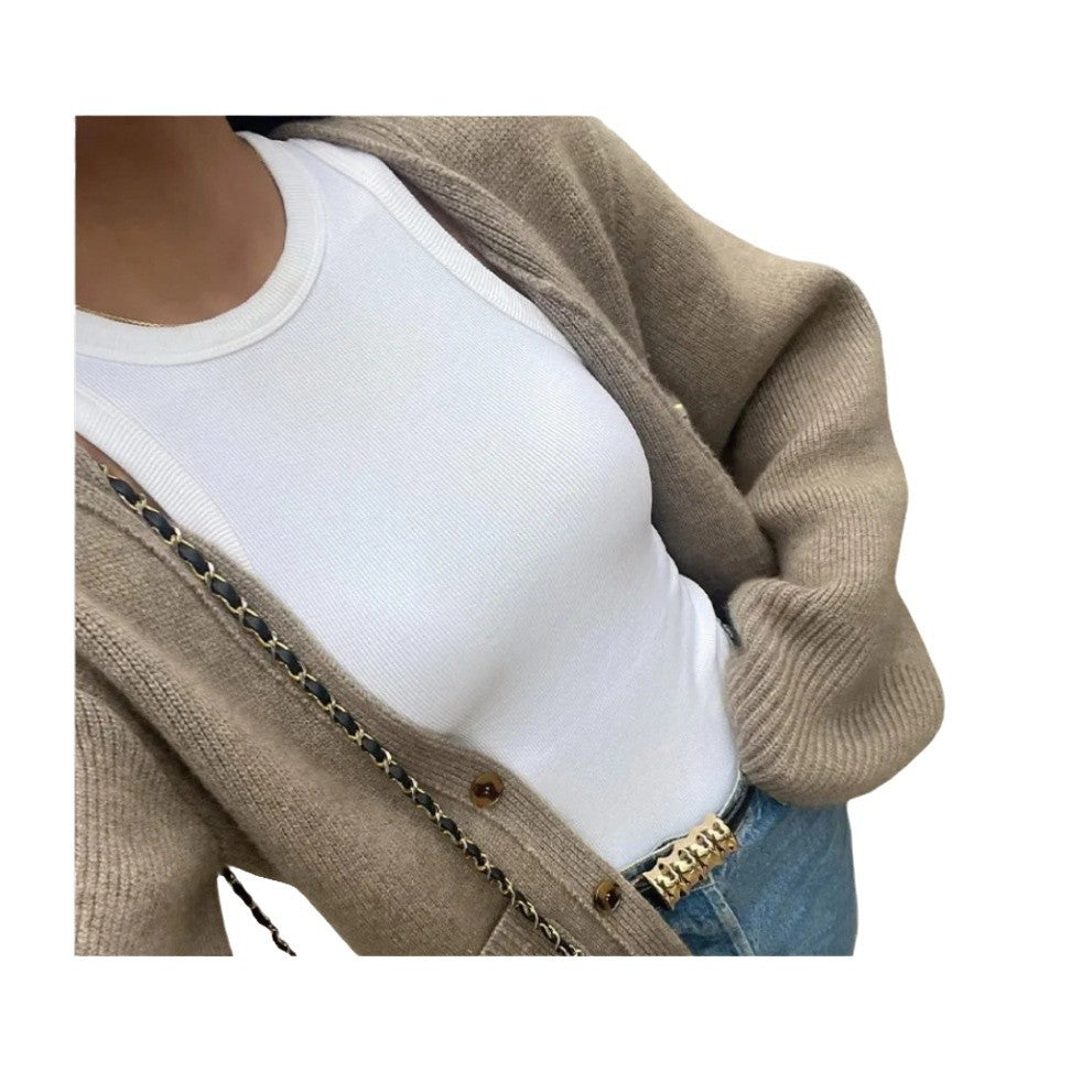 Damen Strickjacke mit eleganten Details und lässigem Schnitt Drune