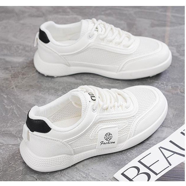 Damen Sportliche Sneakers mit atmungsaktiver Mesh-Oberfläche und bequemer Sohle Drune