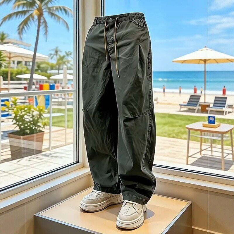 Herren Bequeme Cargo-Hose mit praktischen Seitentaschen Drune
