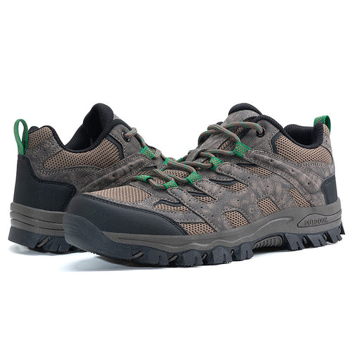 Herren ergonomische, rutschfeste Trekking-Halbschuhe mit atmungsaktivem Mesh Drune