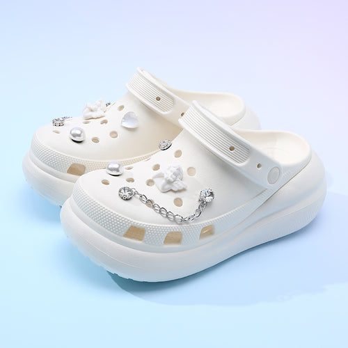 Femme Dekorative Freizeit Clogs Drune