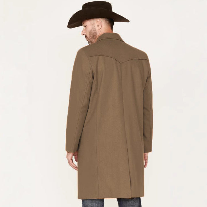 Herren eleganter, klassischer Überziehmantel Drune