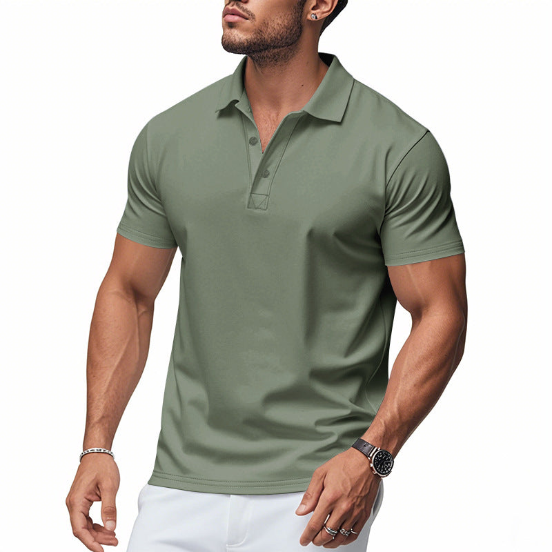 Herren Polohemd mit modernem Schnelltrocknungsstoff und eleganter Passform Drune