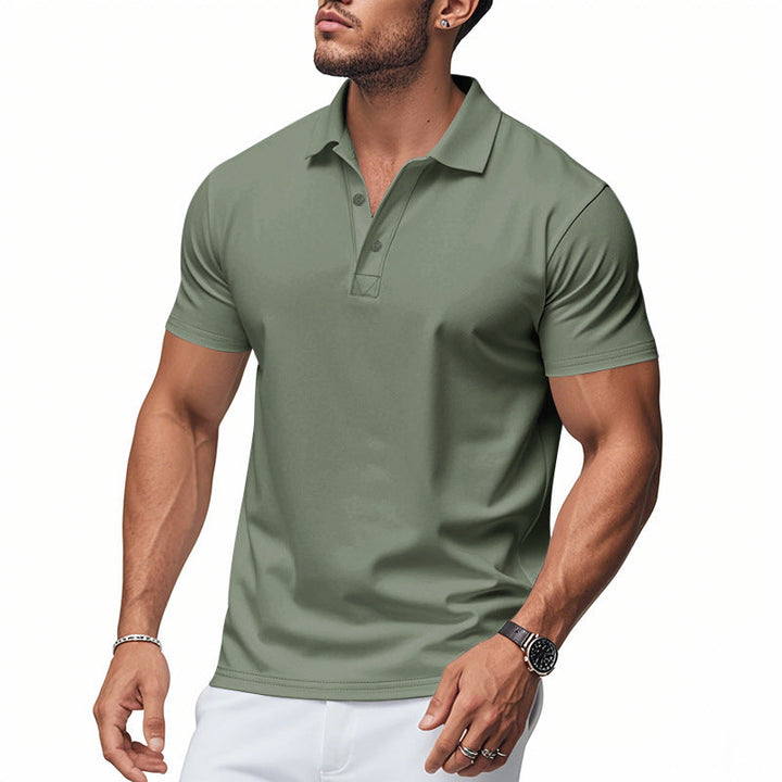Herren Polohemd mit modernem Schnelltrocknungsstoff und eleganter Passform Drune