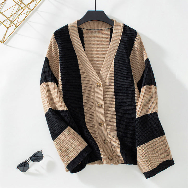Drune | Lässige Strickjacke Aus Weichem Material