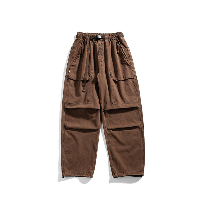 Herren Cargo-Hose mit elastischem Bund und Multifunktions-Taschen Drune