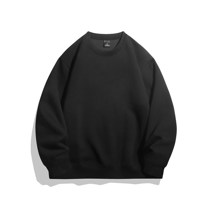 Herren Oversize Rundhals‑Sweatshirt mit tiefem Sitz, Raglanärmeln und gerippten Bündchen Drune