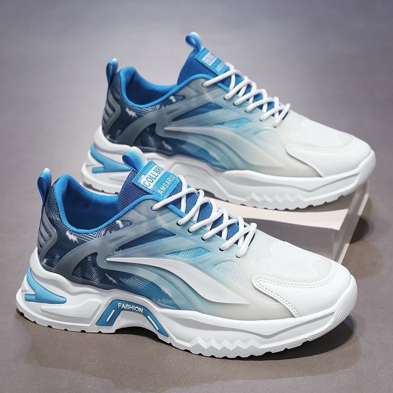 Damen Sportliche Freizeitsneakers mit atmungsaktiver Netzstruktur und dämpfender Sohle Drune