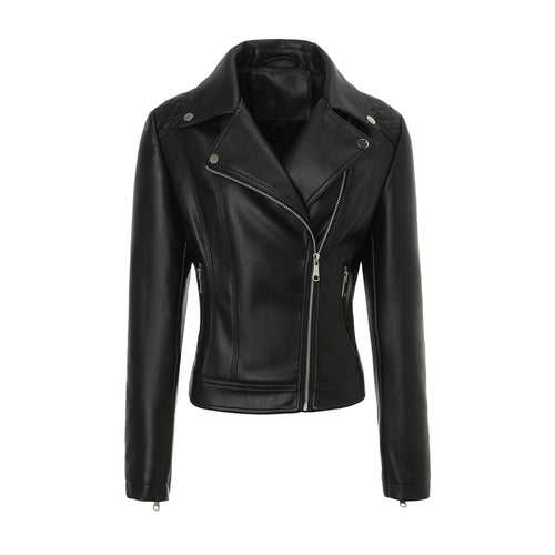 Damen Trendige Bikerjacke mit Steppdetails Drune
