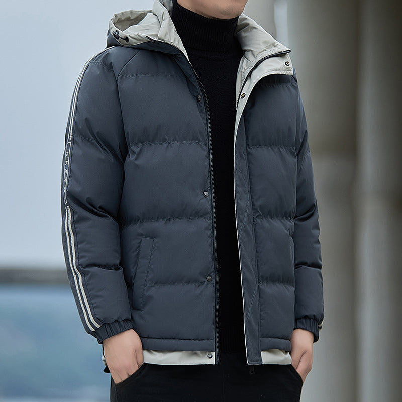 Herren Winddichte Daunenjacke Drune