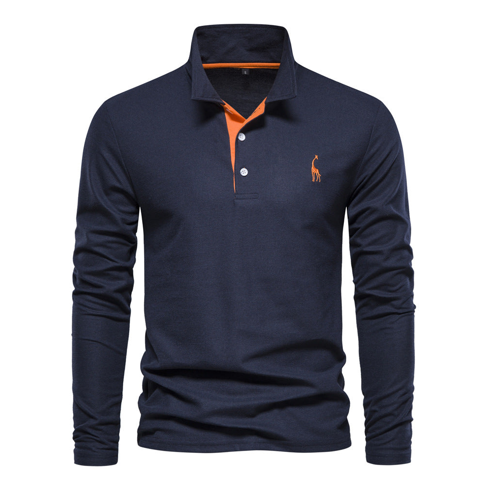 Atmungsaktives Baumwoll Poloshirt Herren | Drune