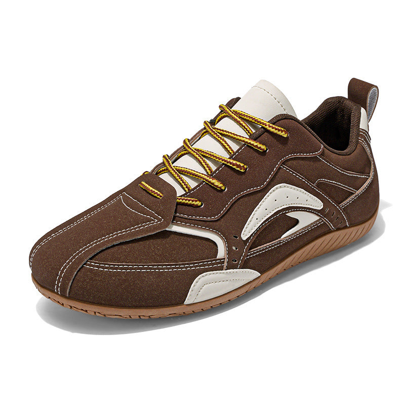 Unisex leichte Wildlederoptik Sneaker mit gepolstertem Komfortfußbett und griffiger Gumsohle Drune